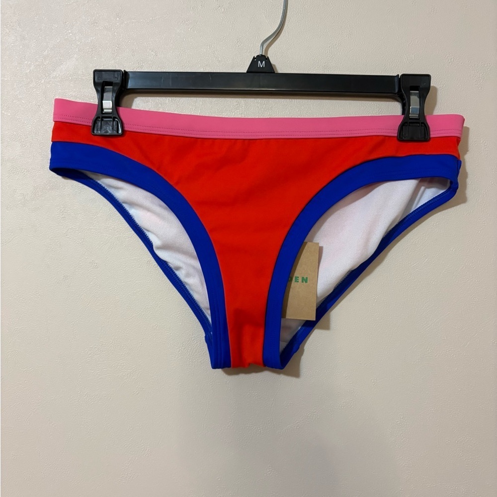 NWT Santorini Boden swim bottoms color block women’s juniors size 4